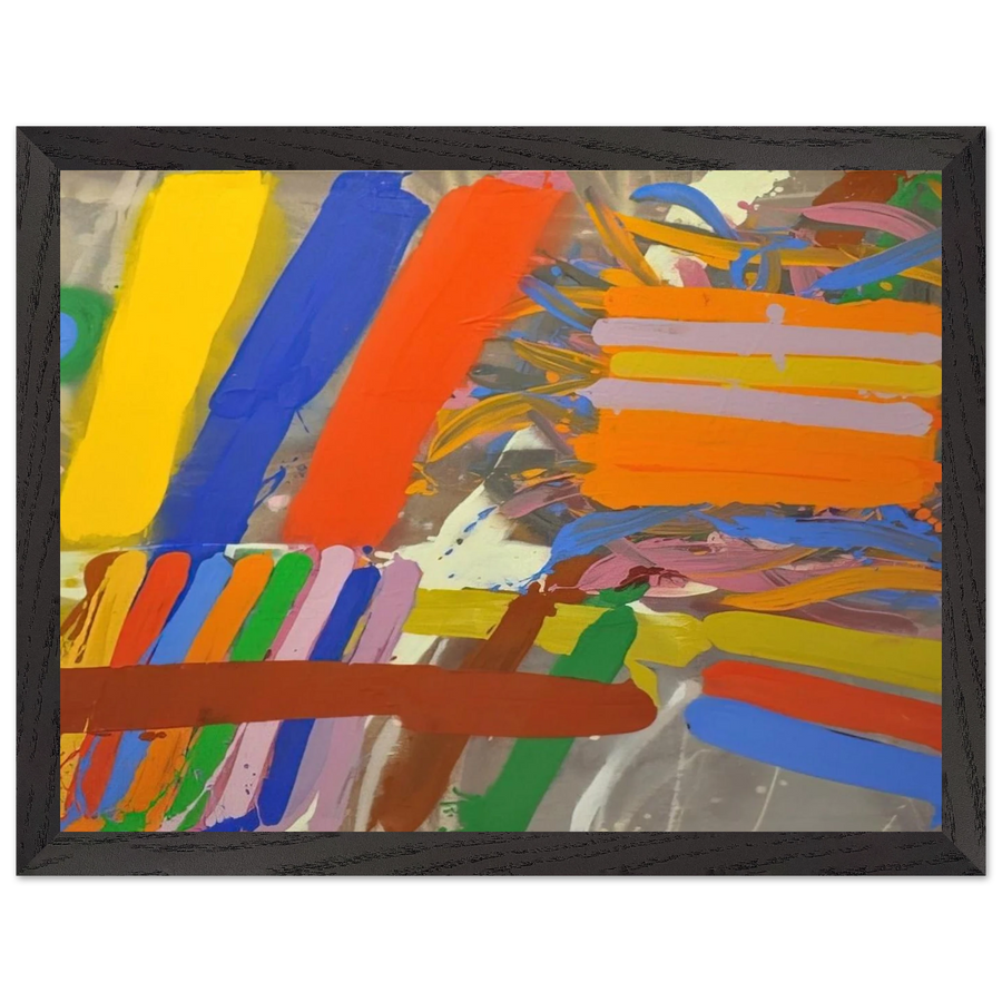 Woolhara - 1986 by Albert Irvin — Framed art print at Zephyeer