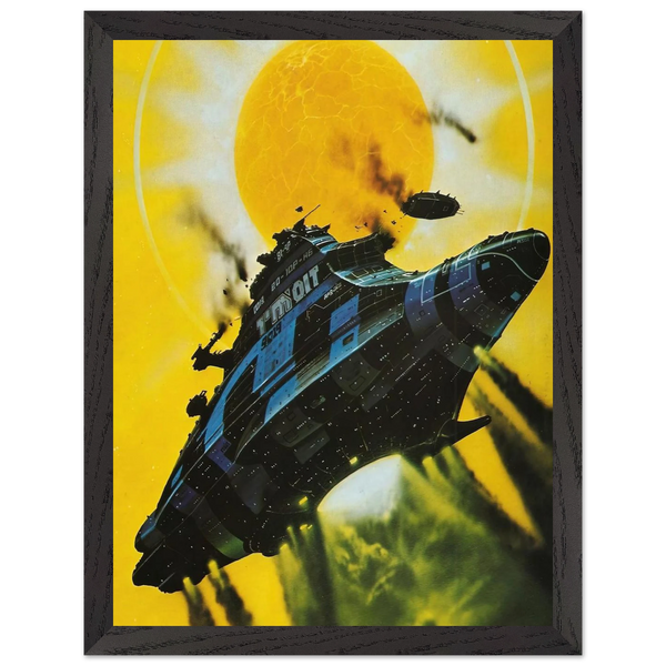 Chris Foss — Framed art print at Zephyeer