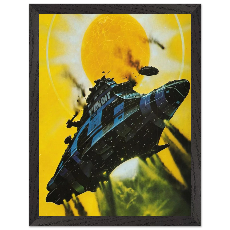 Chris Foss — Framed art print at Zephyeer