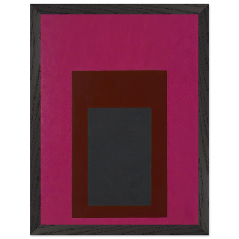 HOMAGE TO THE SQUARE GUARDED 1952 by Josef Albers — Framed art print at Zephyeer