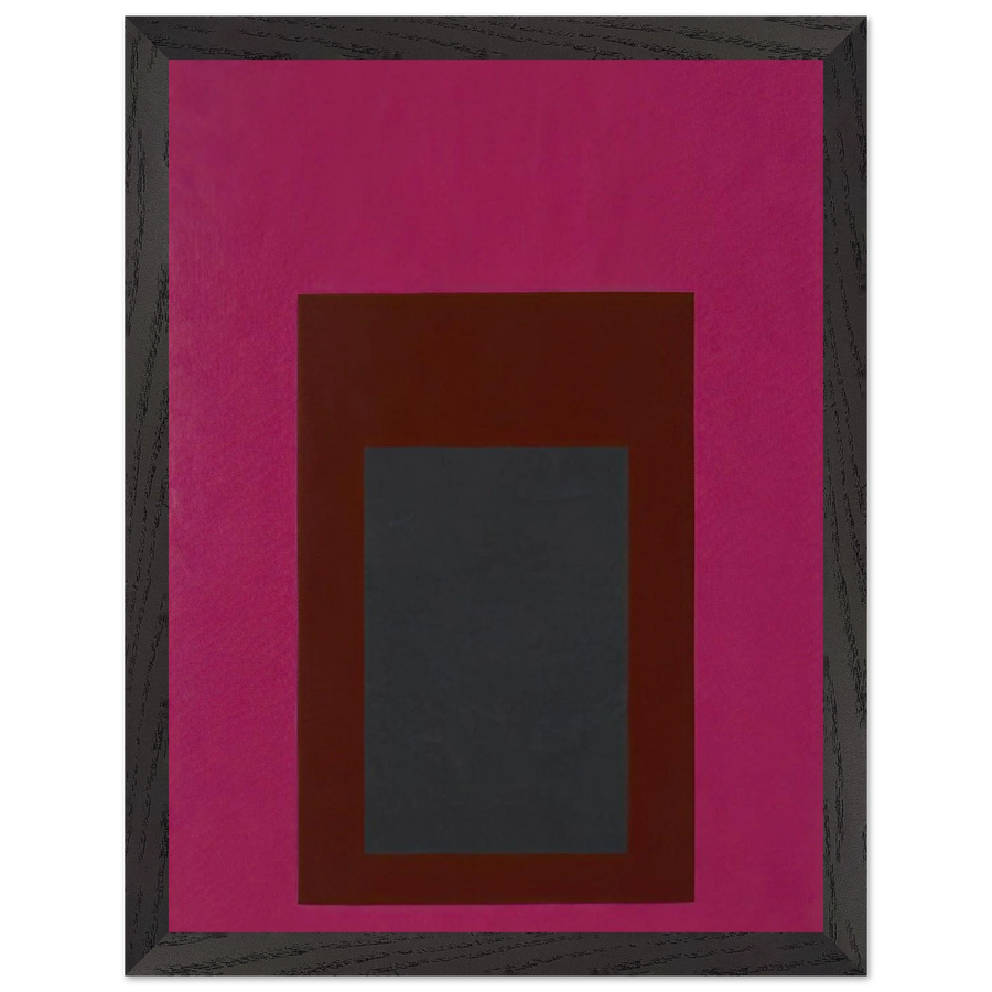 HOMAGE TO THE SQUARE GUARDED 1952 by Josef Albers — Framed art print at Zephyeer