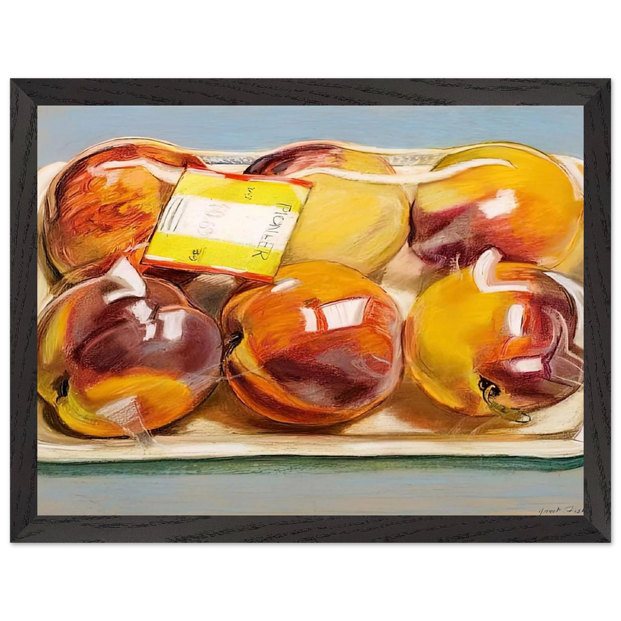PEACHES 1971 by Janet Fish — Framed art print at Zephyeer