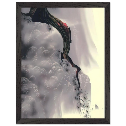 Through the Fog by Eyvind Earle — Framed art print at Zephyeer
