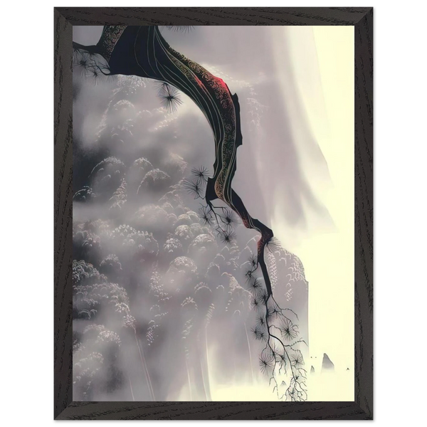 Through the Fog by Eyvind Earle — Framed art print at Zephyeer