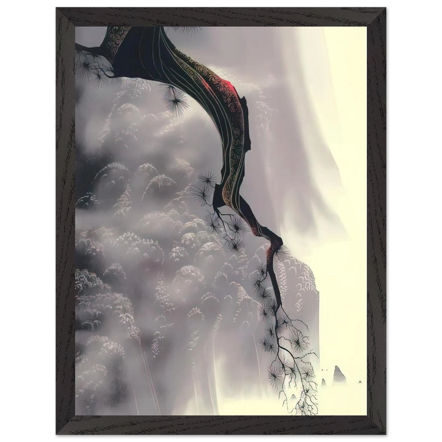 Through the Fog by Eyvind Earle — Framed art print at Zephyeer