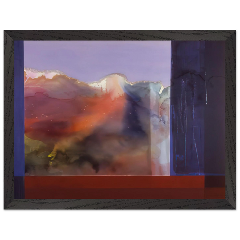 Sixteenth Century - 1985 by Ronnie Landfield — Framed art print at Zephyeer
