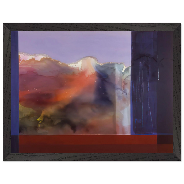 Sixteenth Century - 1985 by Ronnie Landfield — Framed art print at Zephyeer