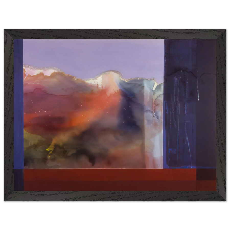 Sixteenth Century - 1985 by Ronnie Landfield — Framed art print at Zephyeer