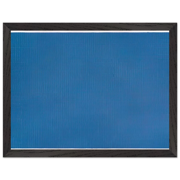Night Sea by Agnes Martin — Framed art print at Zephyeer