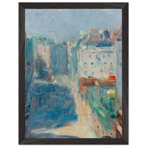 View of the Paris Hotel by Tarsila do Amaral — Framed art print at Zephyeer