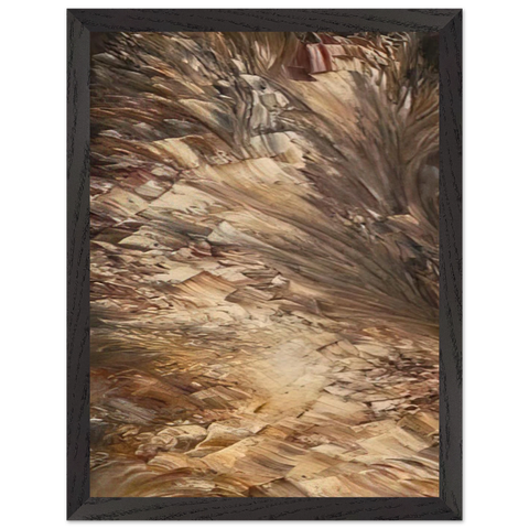 Jay DeFeo/BIG/The Verónica by Jay DeFeo — Framed art print at Zephyeer