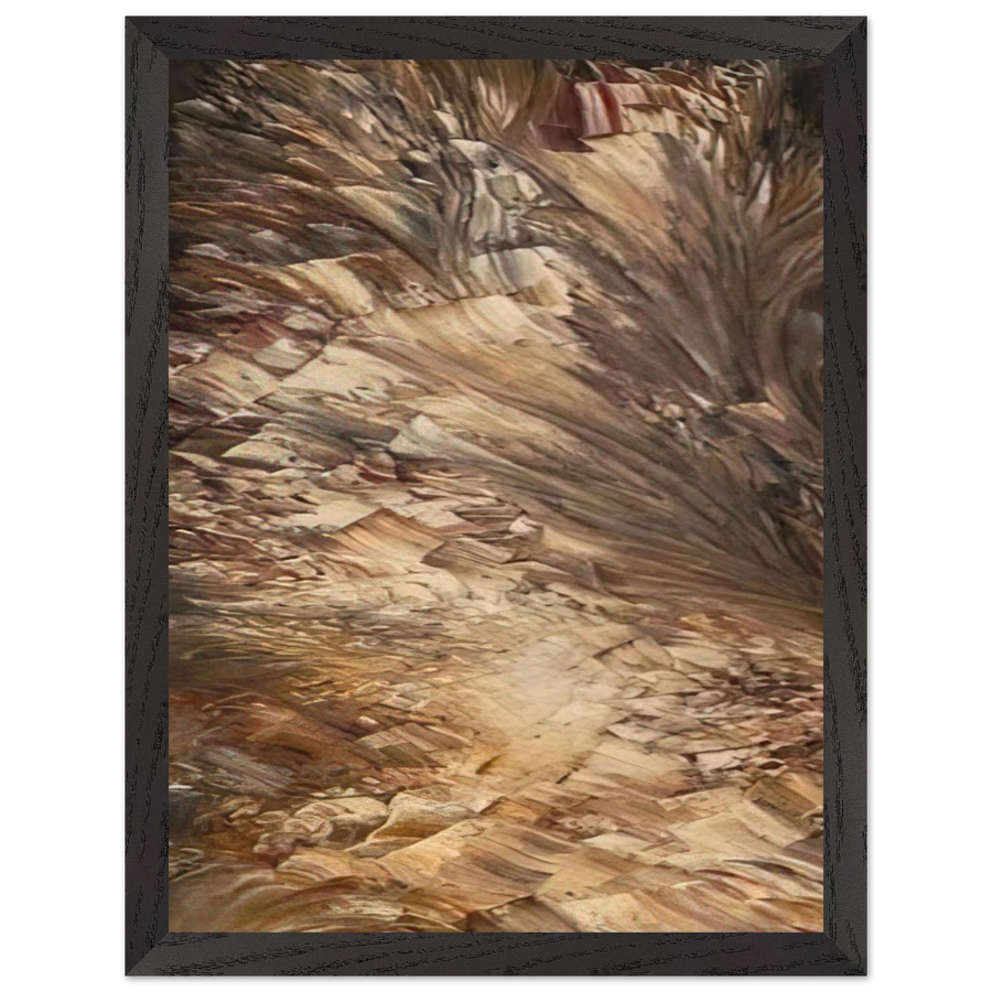 Jay DeFeo/BIG/The Verónica by Jay DeFeo — Framed art print at Zephyeer