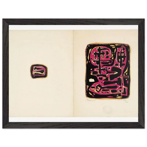 Untitled - 1952 by Alfred Manessier — Framed art print at Zephyeer