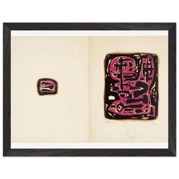Untitled - 1952 by Alfred Manessier — Framed art print at Zephyeer