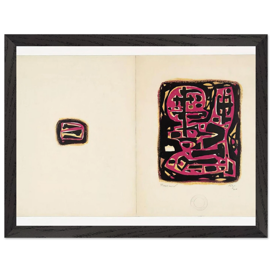 Untitled - 1952 by Alfred Manessier — Framed art print at Zephyeer