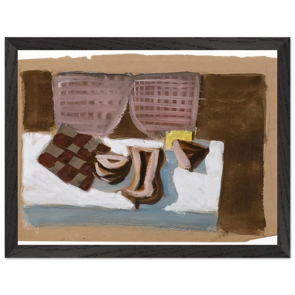 Untitled Arizona Still Life - 1938 by Adolph Gottlieb — Framed art print at Zephyeer