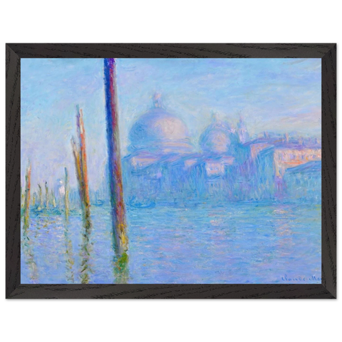The Grand Canal, Venice by Claude Monet — Framed art print at Zephyeer