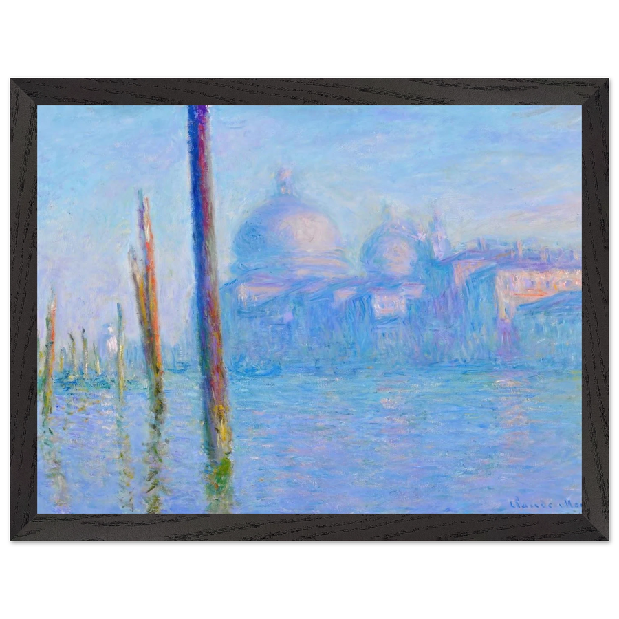 The Grand Canal, Venice by Claude Monet — Framed art print at Zephyeer
