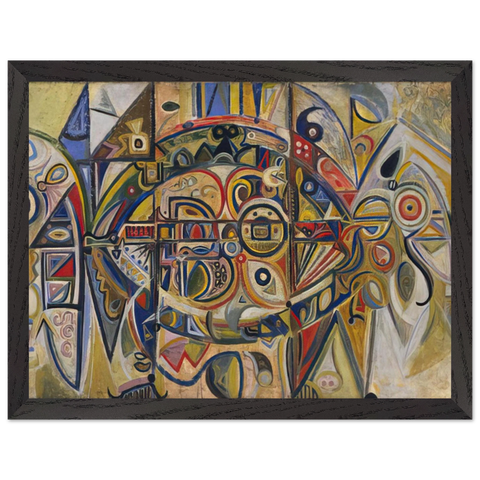 Desert by Richard Pousette-Dart — Framed art print at Zephyeer