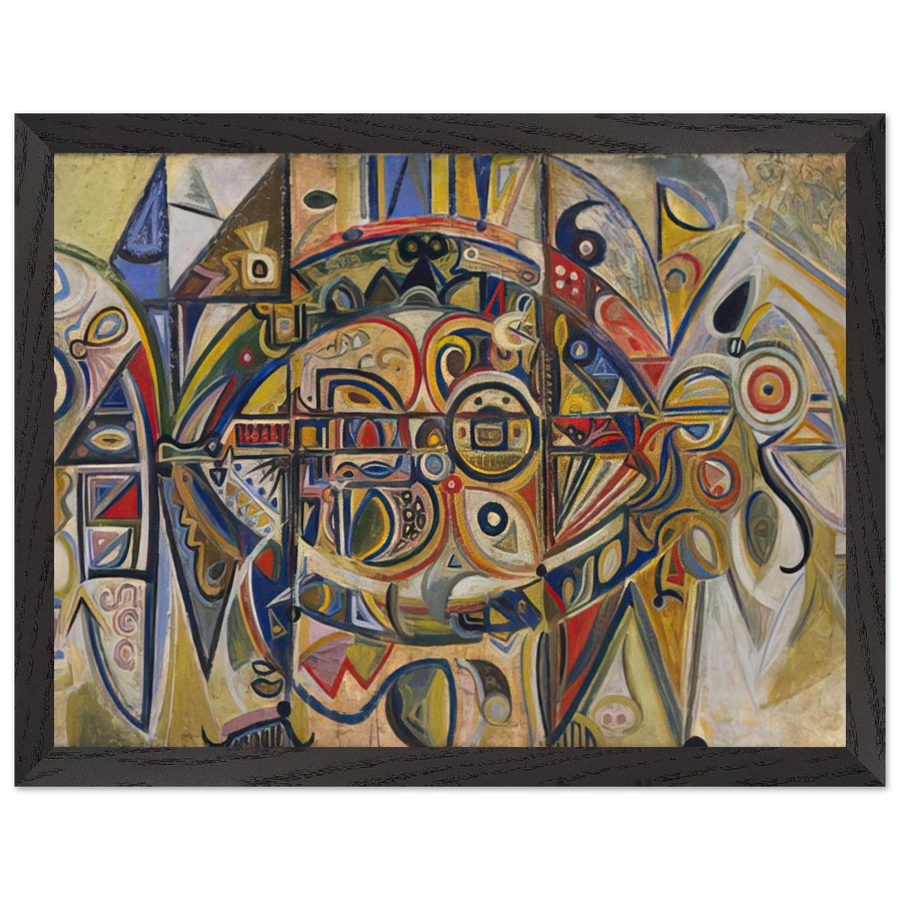 Desert by Richard Pousette-Dart — Framed art print at Zephyeer