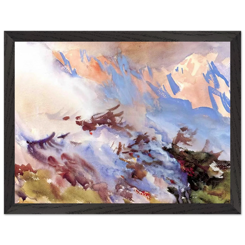 Mountain Fire by John Singer Sargent — Framed art print at Zephyeer