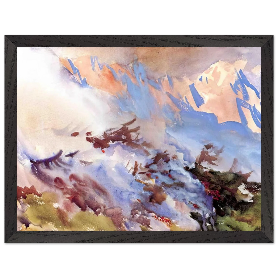 Mountain Fire by John Singer Sargent — Framed art print at Zephyeer
