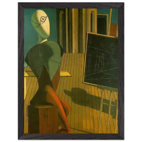 THE PROFIT 1915 by Giorgio de Chirico — Framed art print at Zephyeer