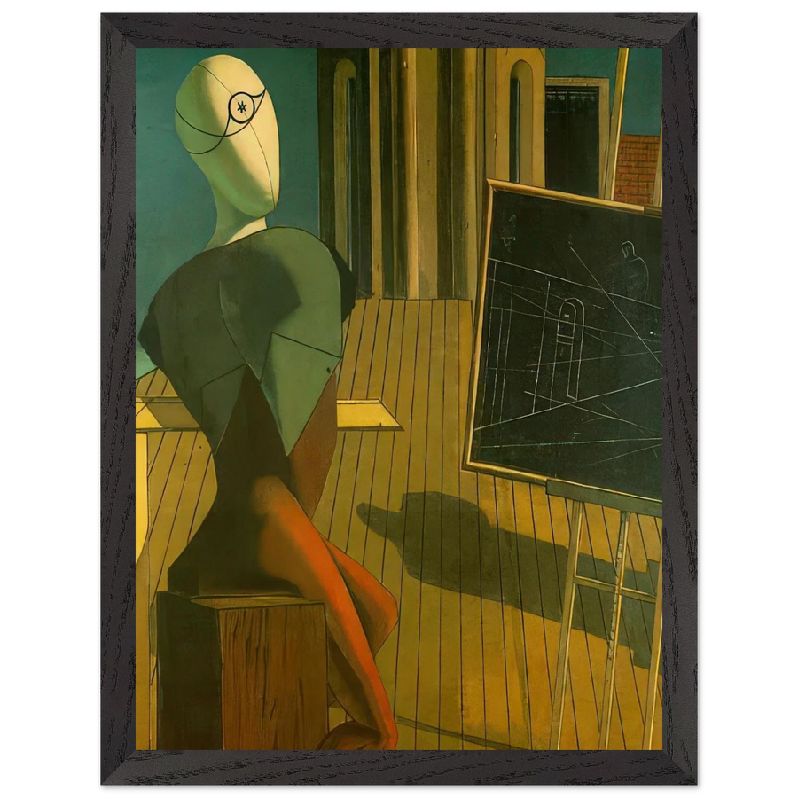 THE PROFIT 1915 by Giorgio de Chirico — Framed art print at Zephyeer