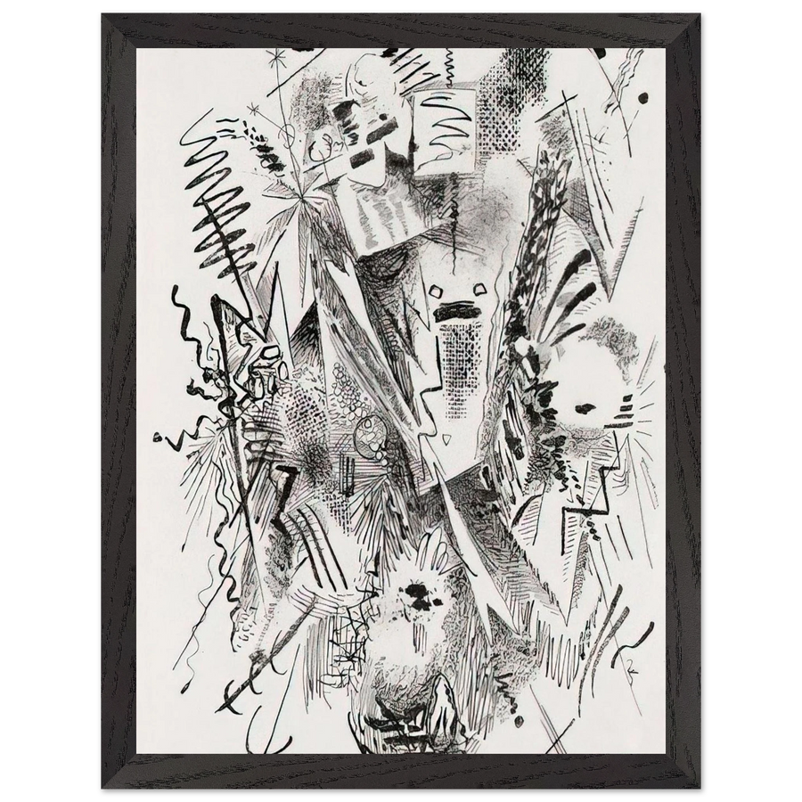 BANTAMA 1921 by Rudolf Bauer — Framed art print at Zephyeer