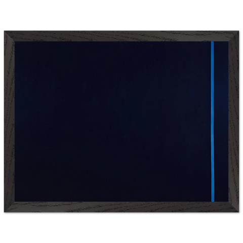 Midnight Blue by Barnett Newman — Framed art print at Zephyeer