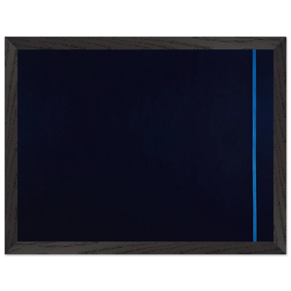 Midnight Blue by Barnett Newman — Framed art print at Zephyeer
