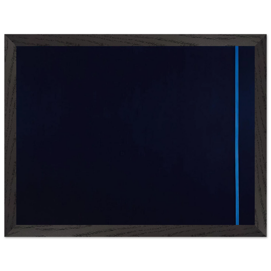 Midnight Blue by Barnett Newman — Framed art print at Zephyeer