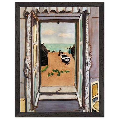 OPEN WINDOW ETRETAT 1920 by Henri Matisse — Framed art print at Zephyeer