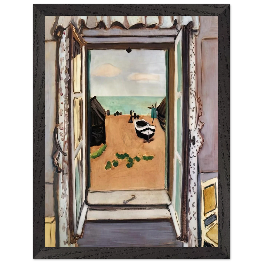 OPEN WINDOW ETRETAT 1920 by Henri Matisse — Framed art print at Zephyeer