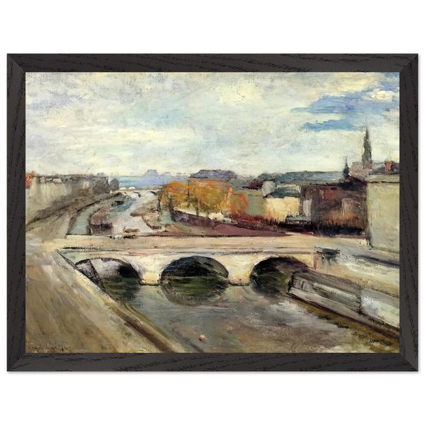THE POT SAINT MICHEL IN PARIS 1900 by Henri Matisse — Framed art print at Zephyeer
