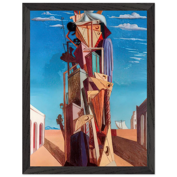 THE GREAT MACHINE 1925 by Giorgio de Chirico — Framed art print at Zephyeer