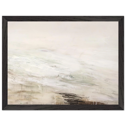 Hero and Leandro  A Painting in Four Parts  Part II by Cy Twombly — Framed art print at Zephyeer