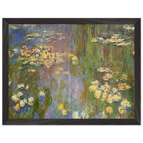 Water Lilies by Claude Monet — Framed art print at Zephyeer