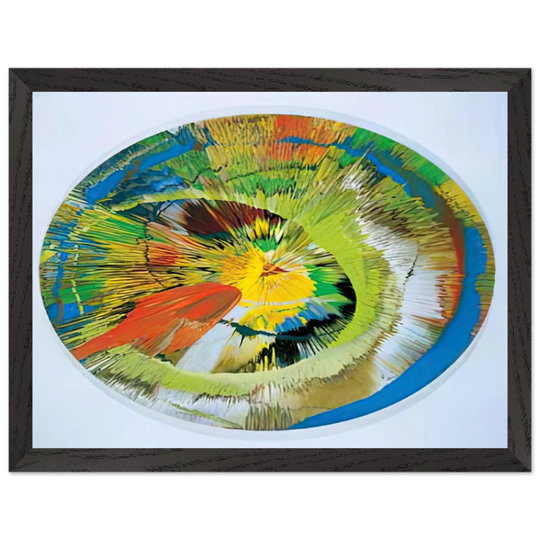 BEAUTIFUL REVOLVING SPHINCTER by Damien Hirst — Framed art print at Zephyeer