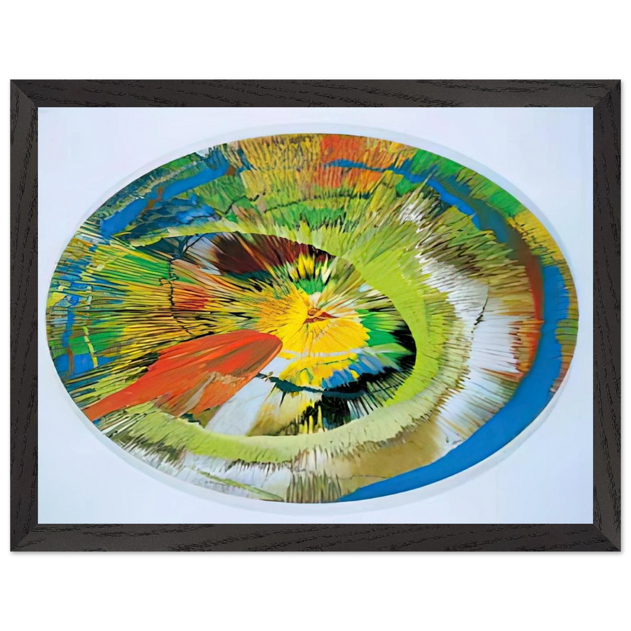 BEAUTIFUL REVOLVING SPHINCTER by Damien Hirst — Framed art print at Zephyeer