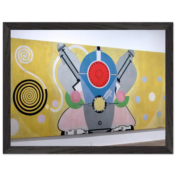 MOTEUR D AVION DECORATION POUR LE PALAIS DE L AIR EXPOSITION INTERNATIONALE DES ARTS ET DES 1937 by Sonia Delaunay — Framed art print at Zephyeer
