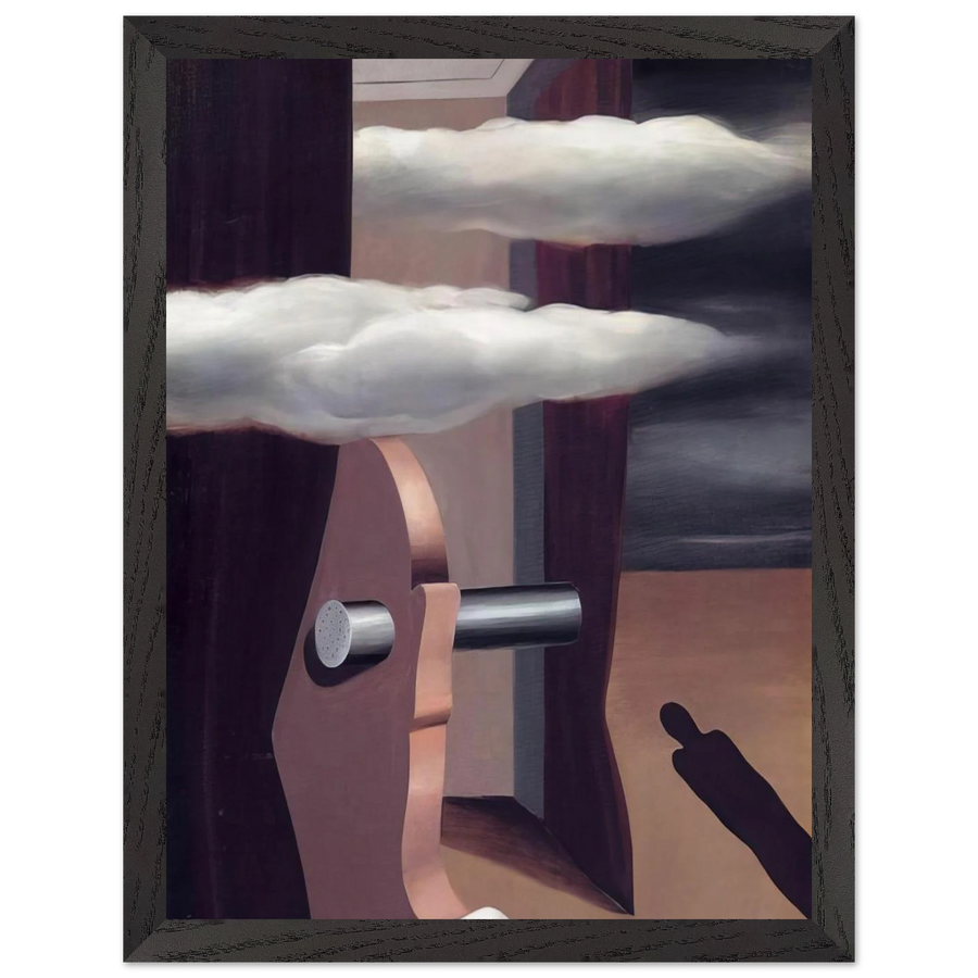 THE CATAPULT OF DESERT 1926 by Rene Magritte — Framed art print at Zephyeer