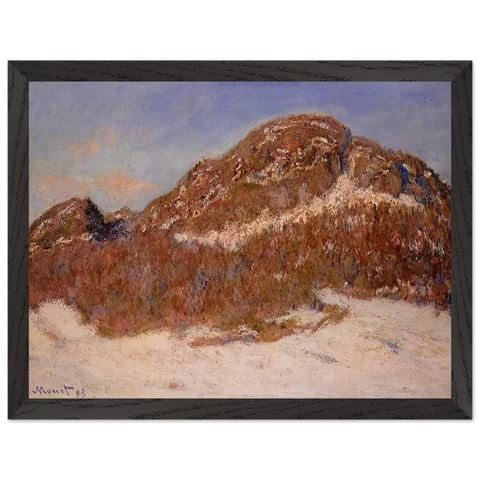 Mount Kolsaas 3 by Claude Monet — Framed art print at Zephyeer