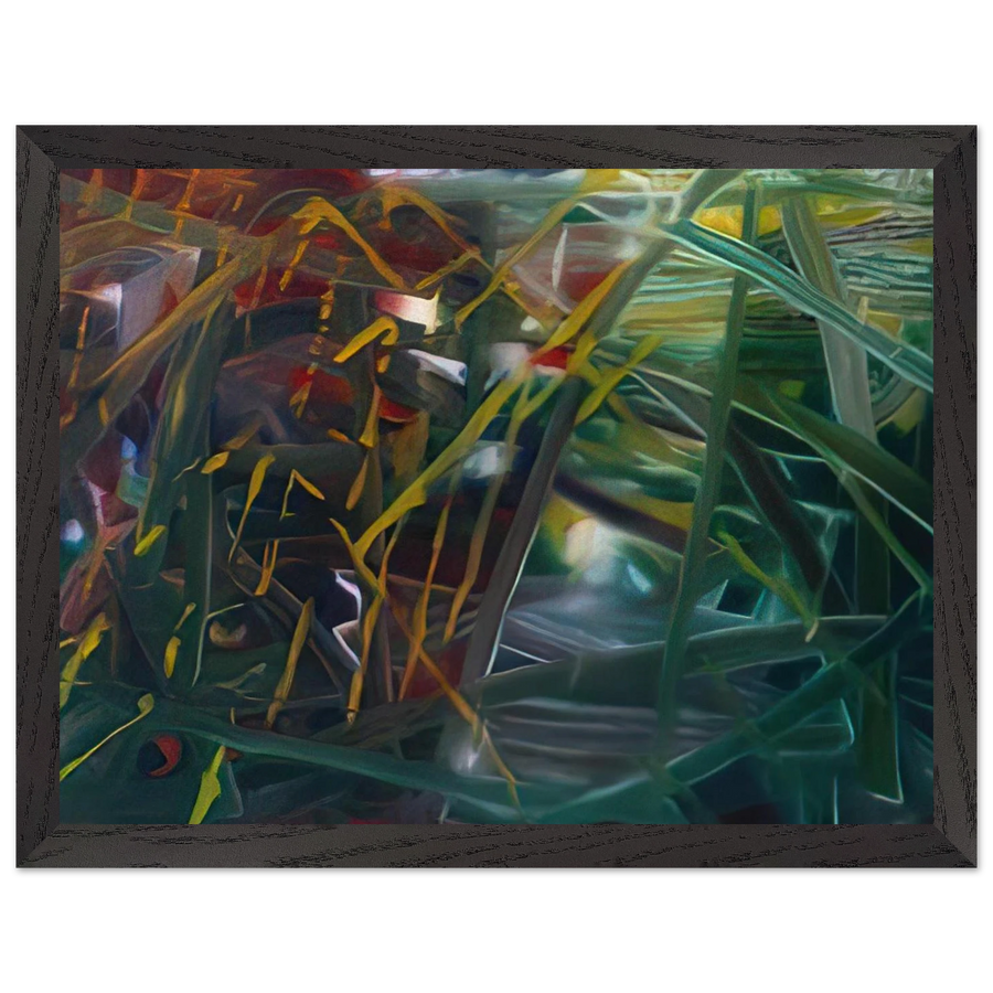 ABSTRACT PAINTING NO 439 by Gerhard Richter — Framed art print at Zephyeer