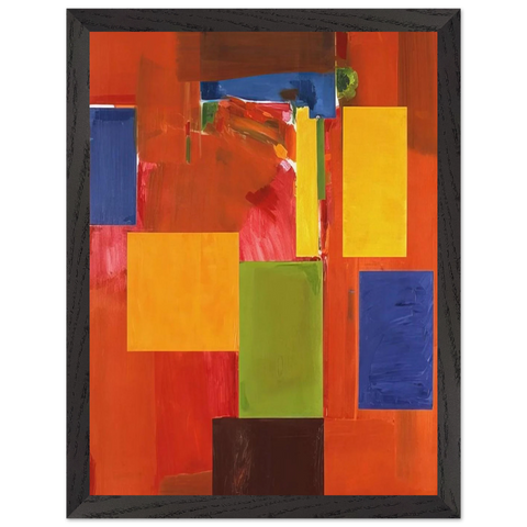Sanctum Sanctorum by Hans Hofmann — Framed art print at Zephyeer