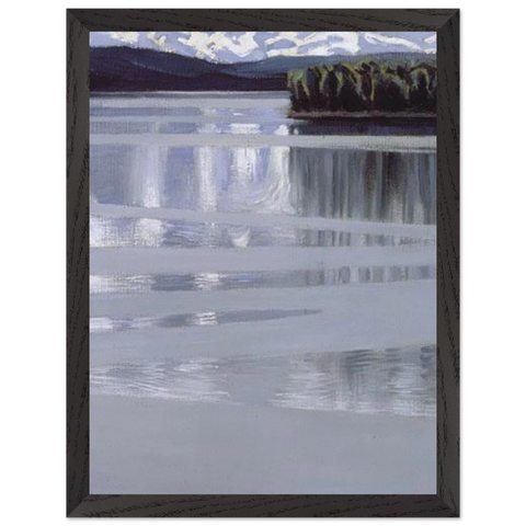 LAKE KEITELE 1905 by ZEPHYEER — Framed art print at Zephyeer