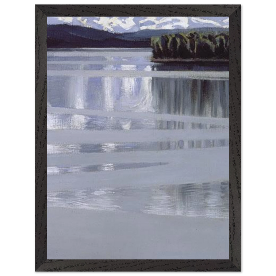 LAKE KEITELE 1905 by ZEPHYEER — Framed art print at Zephyeer