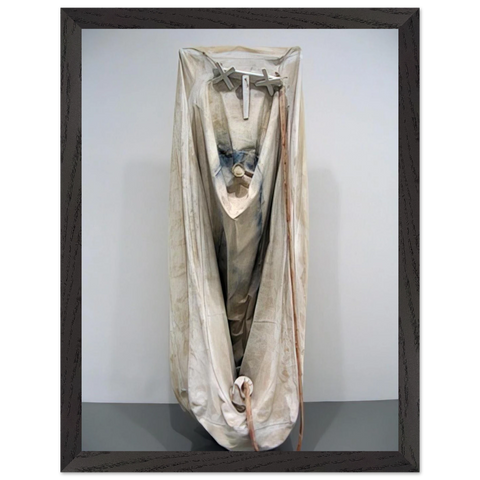 SOFT BATHTUB MODEL GHOST VERSION 1966 by Claes Oldenburg — Framed art print at Zephyeer