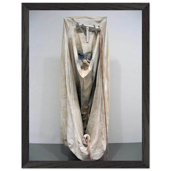 SOFT BATHTUB MODEL GHOST VERSION 1966 by Claes Oldenburg — Framed art print at Zephyeer