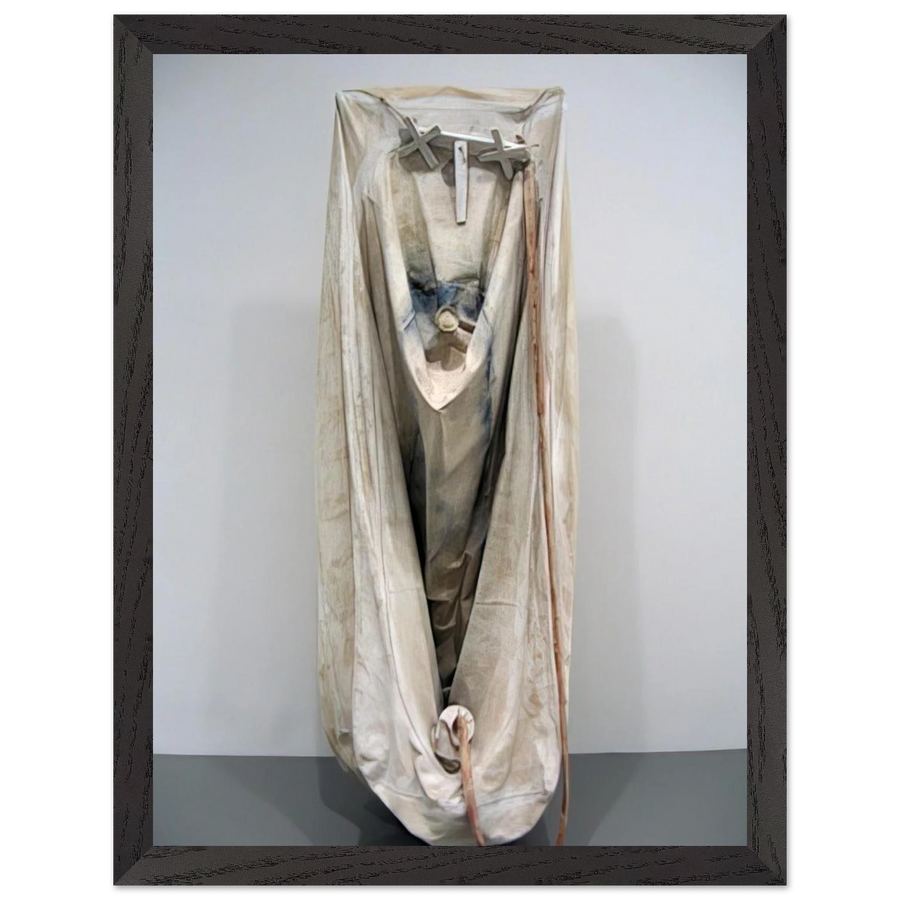 SOFT BATHTUB MODEL GHOST VERSION 1966 by Claes Oldenburg — Framed art print at Zephyeer